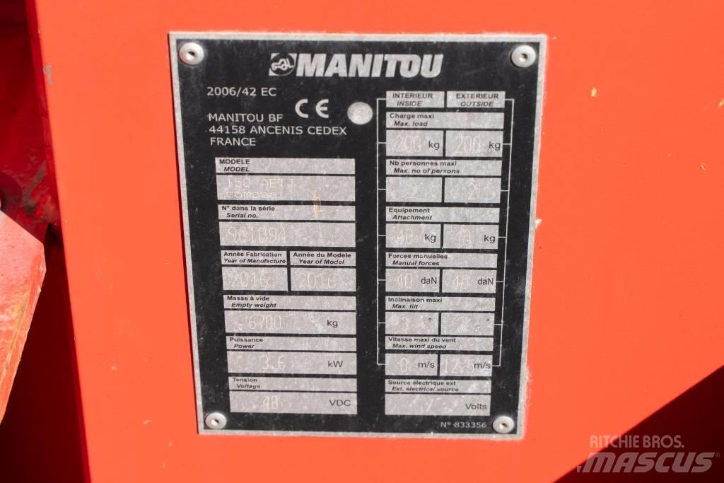 Manitou AETJ 150 Körüklü personel platformları