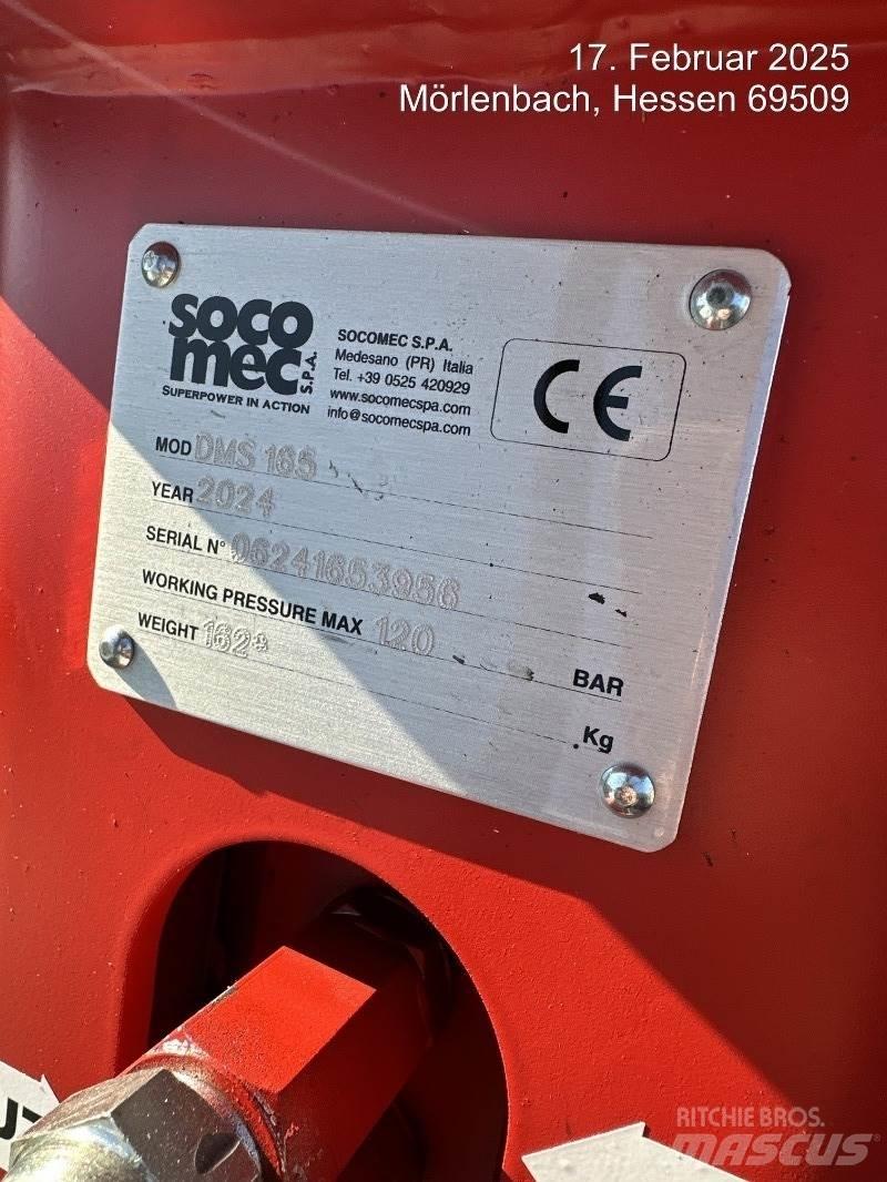 Socomec DMS165 Hidrolik şahmerdanlar
