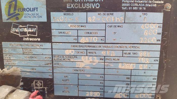 Doosan D40 SC-5 Dizel forkliftler