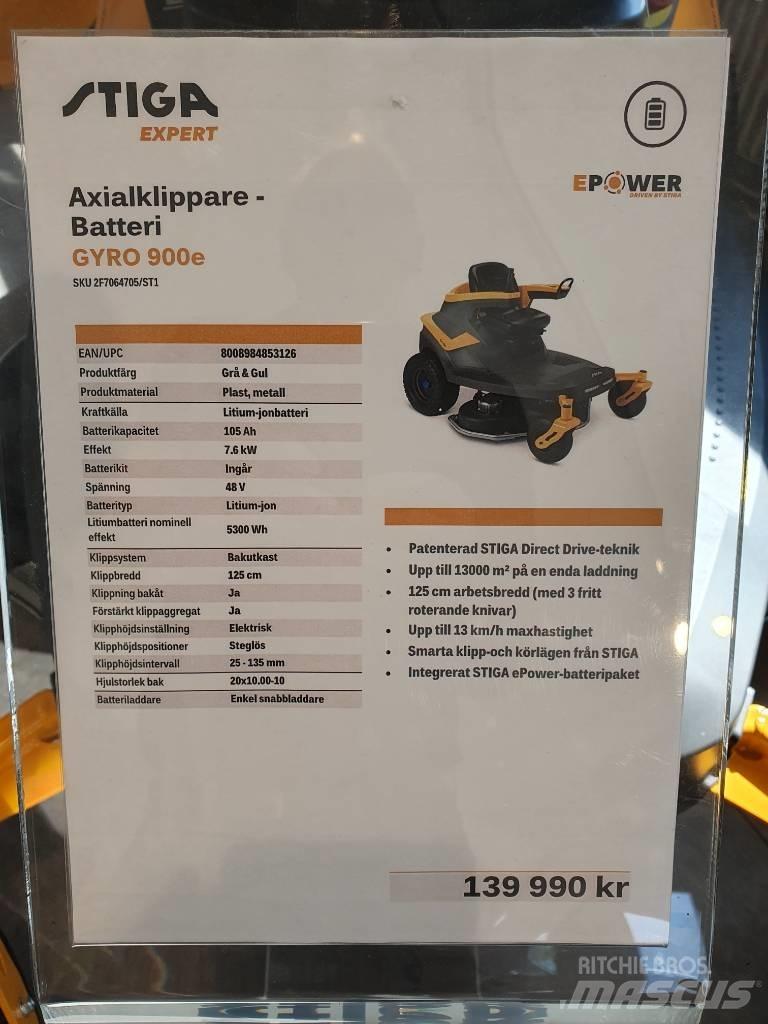 Stiga GYRO 900E DEMO Mobil çim biçme makineleri