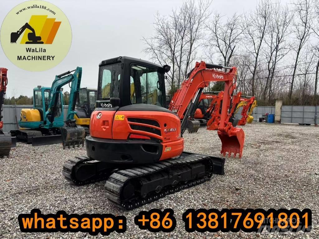 Kubota KX 163-5 Mini ekskavatörler, 7 tona dek