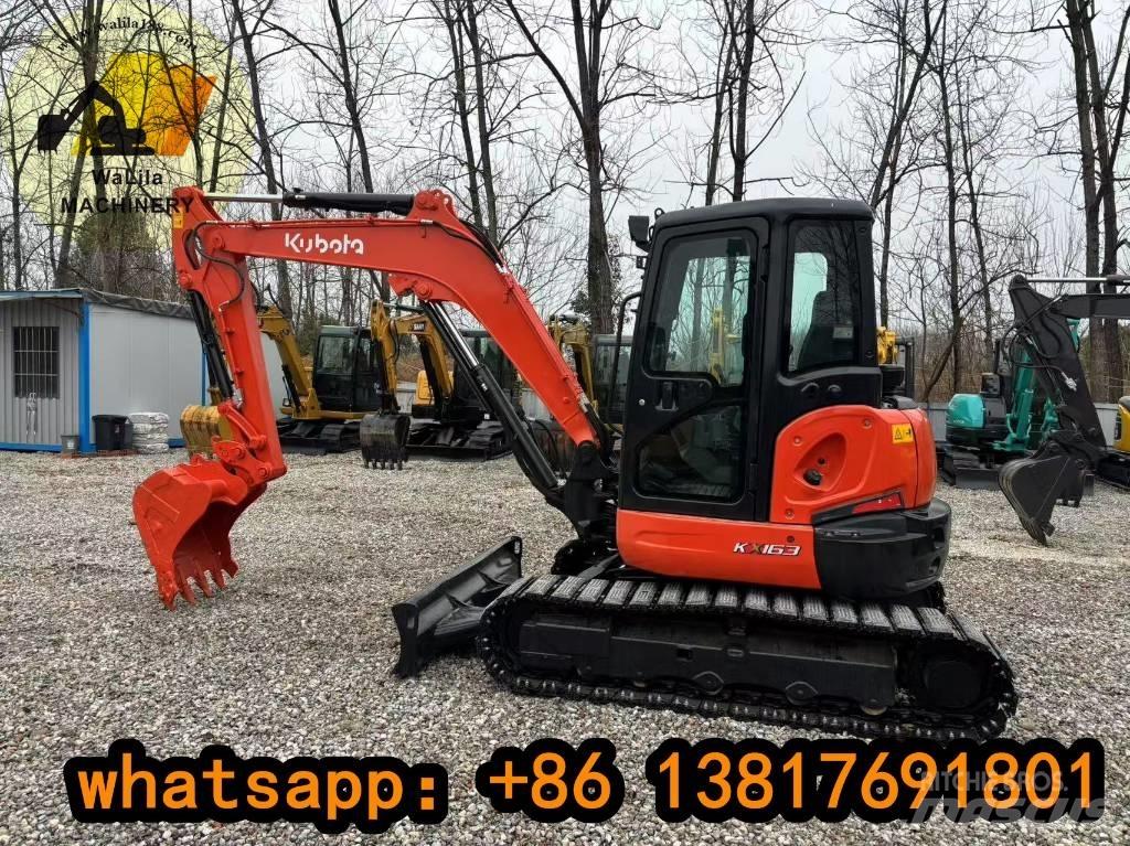 Kubota KX 163-5 Mini ekskavatörler, 7 tona dek