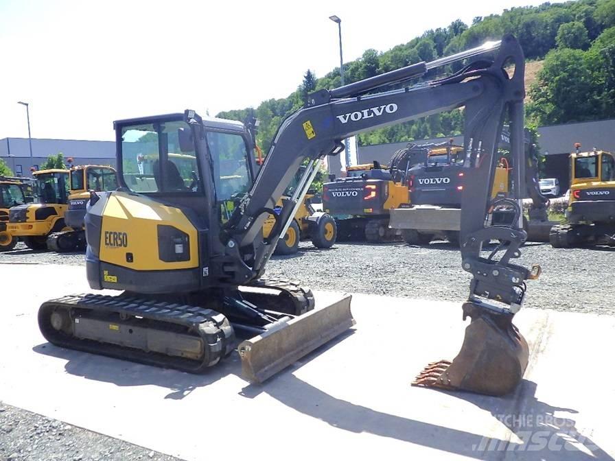 Volvo ECR 50 F Mini ekskavatörler, 7 tona dek