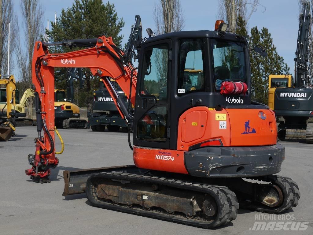 Kubota U 57-4 Mini ekskavatörler, 7 tona dek
