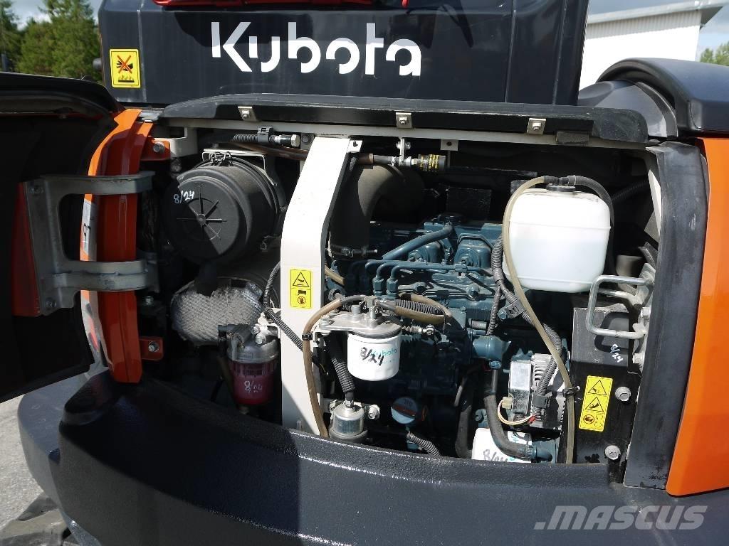 Kubota U 57-4 Mini ekskavatörler, 7 tona dek