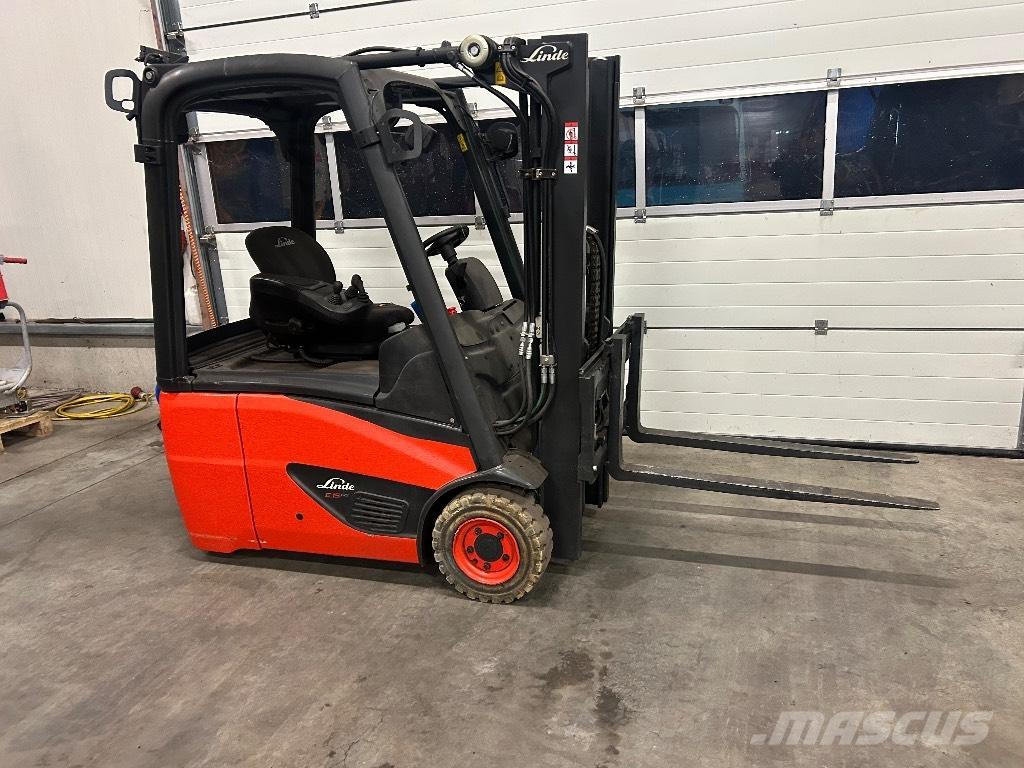 Linde E 15 Elektrikli forkliftler