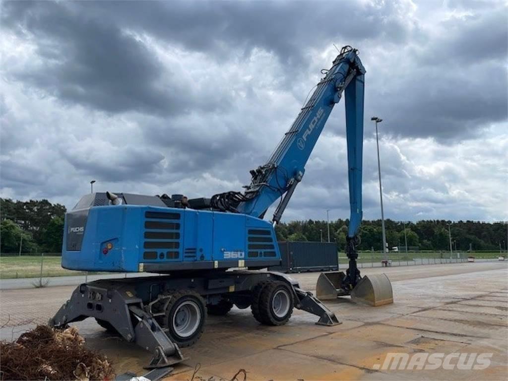 Fuchs MHL 360F Lastik tekerli ekskavatörler
