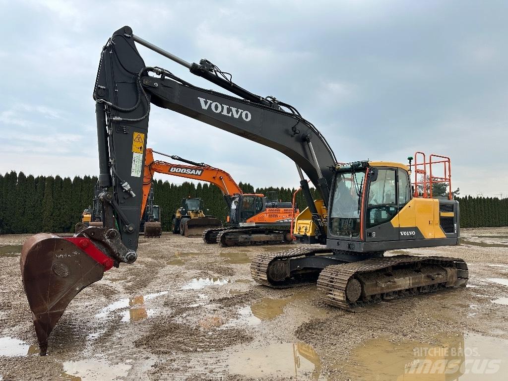 Volvo EC 220 EL Paletli ekskavatörler