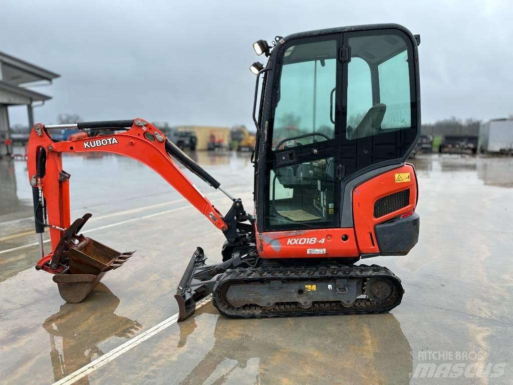 Kubota KX 018-4 Mini ekskavatörler, 7 tona dek