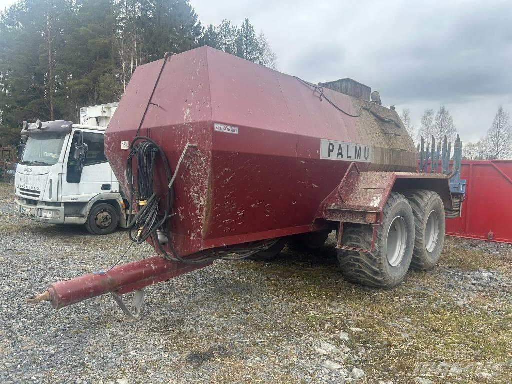 Palmu 14m3 Sivi gübre ve ilaç tankerleri