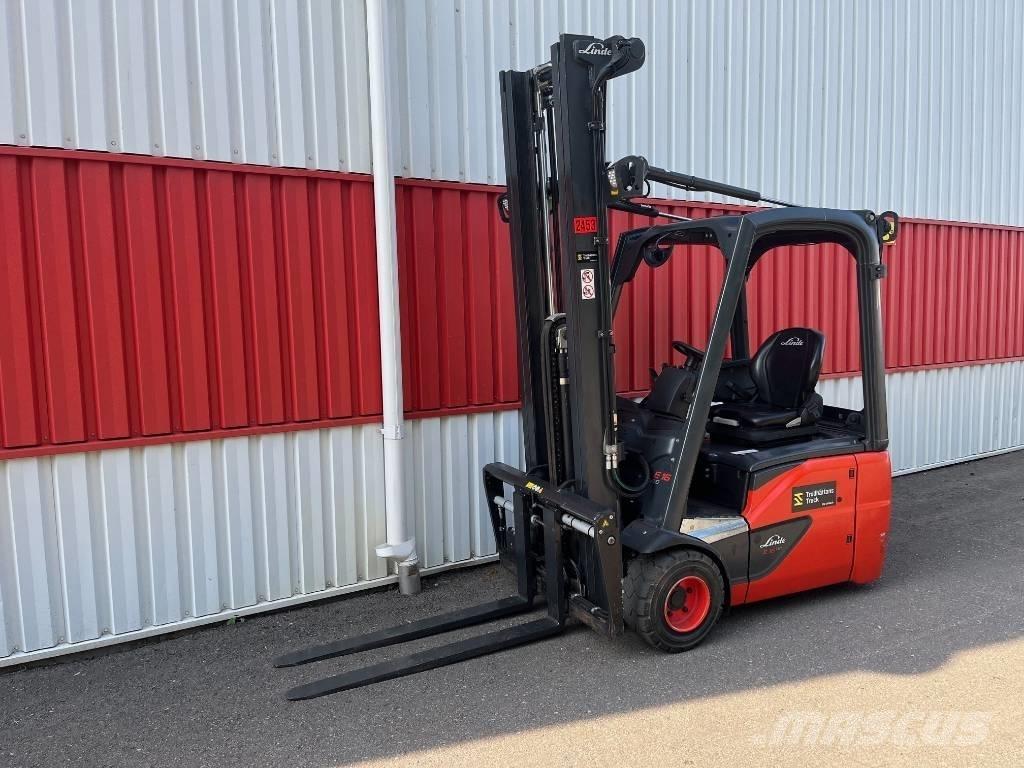 Linde E 16 C-02 Elektrikli forkliftler