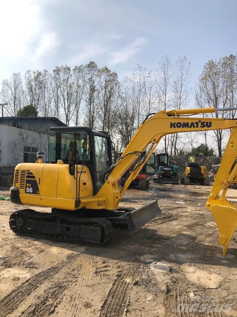 Komatsu PC 56 Mini ekskavatörler, 7 tona dek