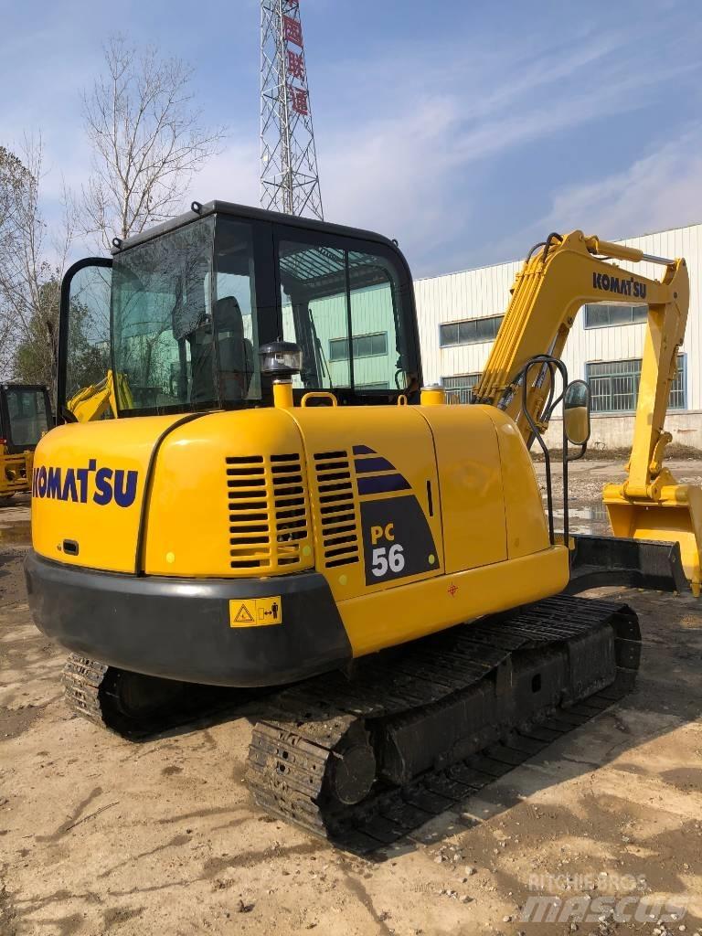 Komatsu PC 56 Mini ekskavatörler, 7 tona dek