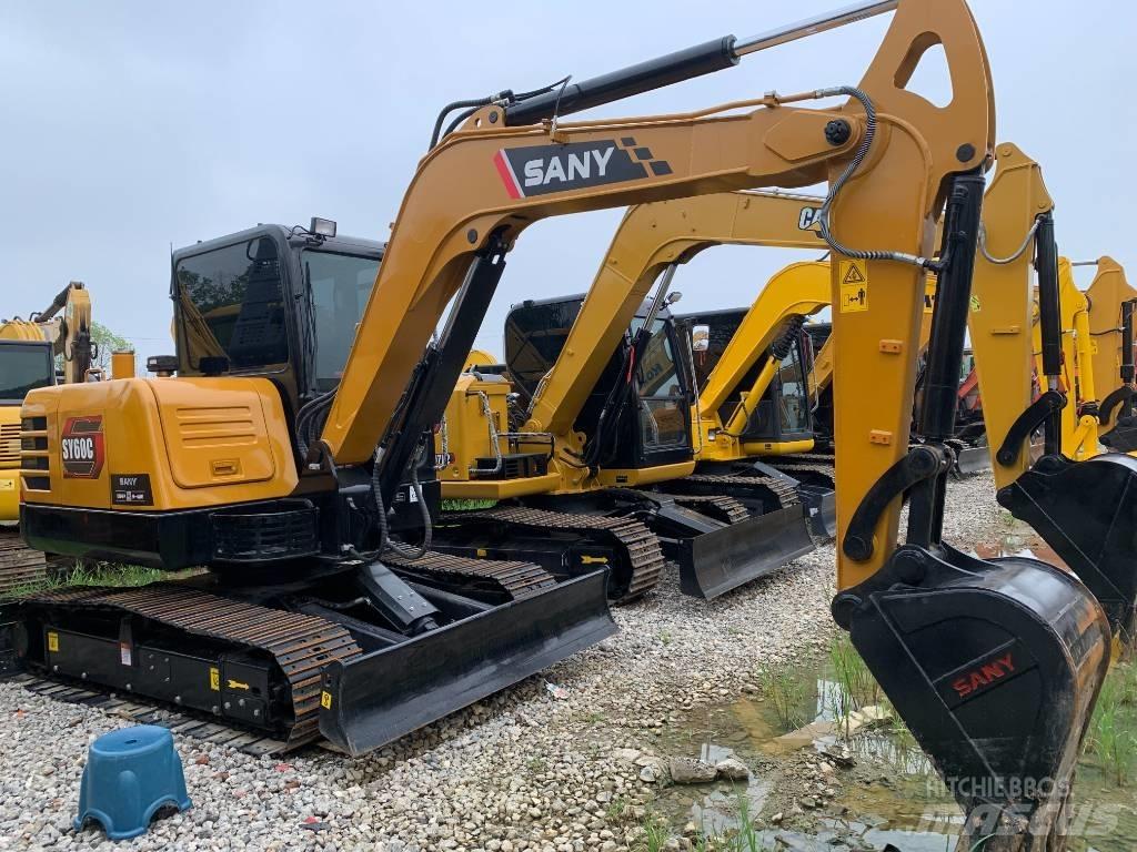Sany SY 60 C Pro Mini ekskavatörler, 7 tona dek