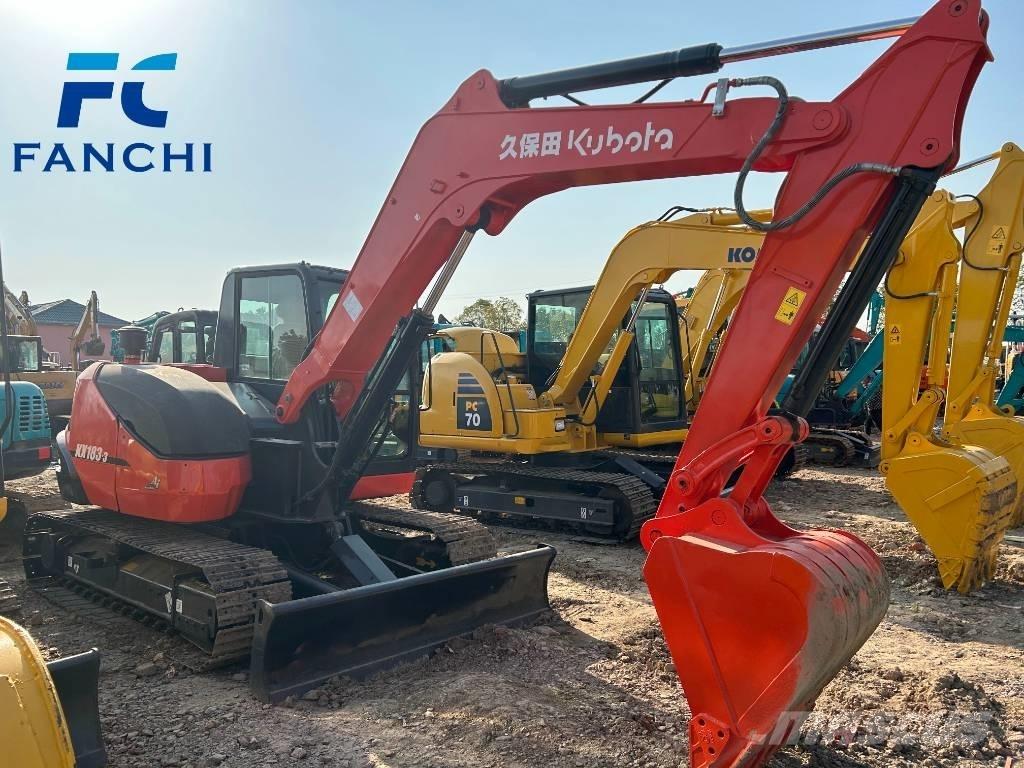 Kubota kx163 Paletli ekskavatörler