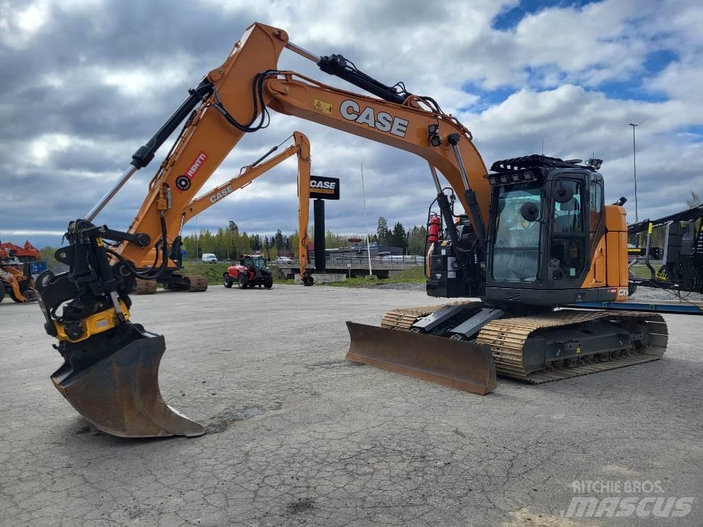 CASE CX 145 D SR Paletli ekskavatörler