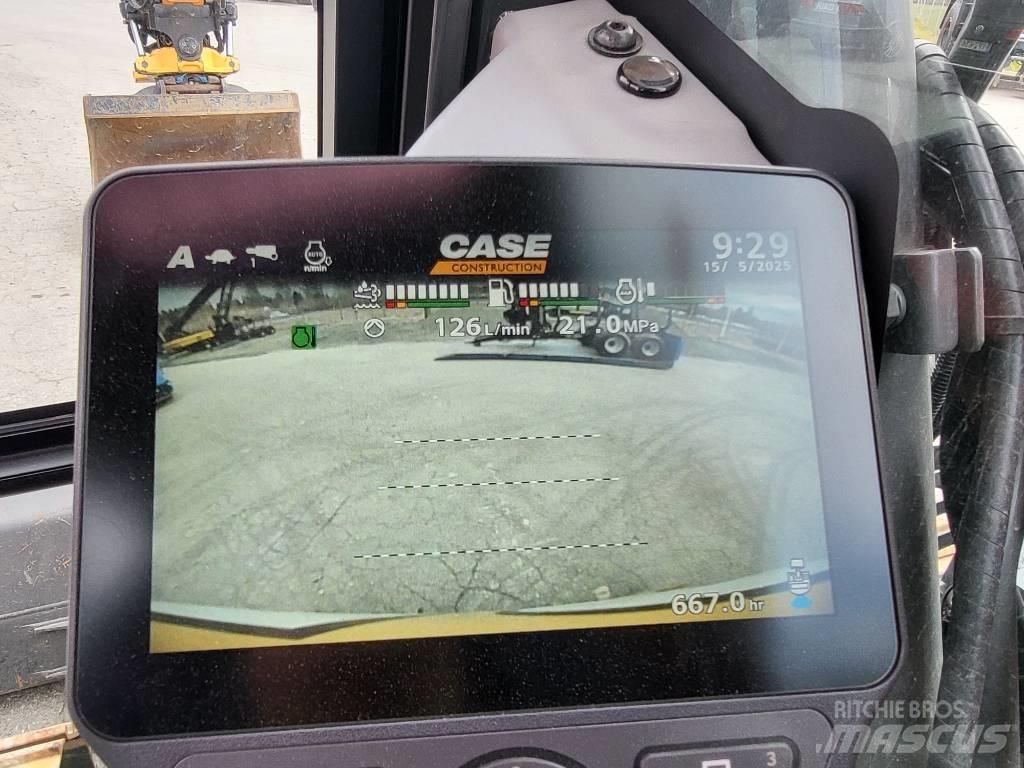 CASE CX 145 D SR Paletli ekskavatörler