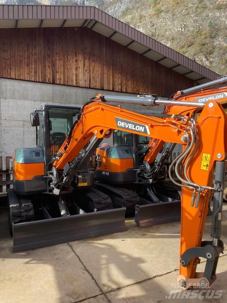 Develon DX 35 Z-7 Mini ekskavatörler, 7 tona dek
