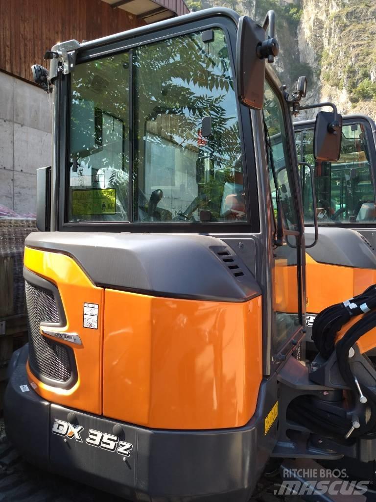 Develon DX 35 Z-7 Mini ekskavatörler, 7 tona dek