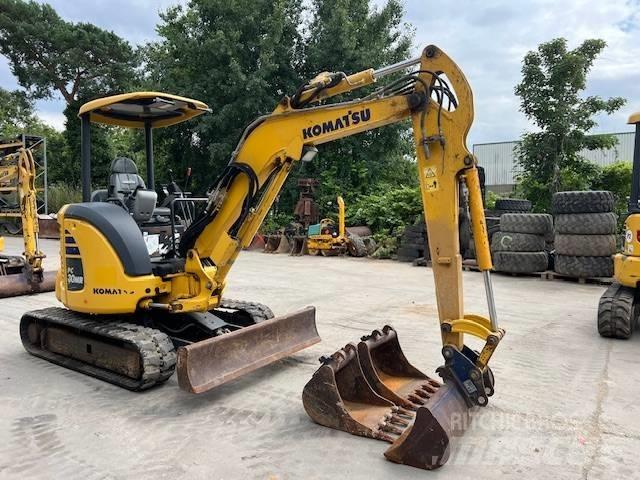 Komatsu PC 30 MR 5 Mini ekskavatörler, 7 tona dek