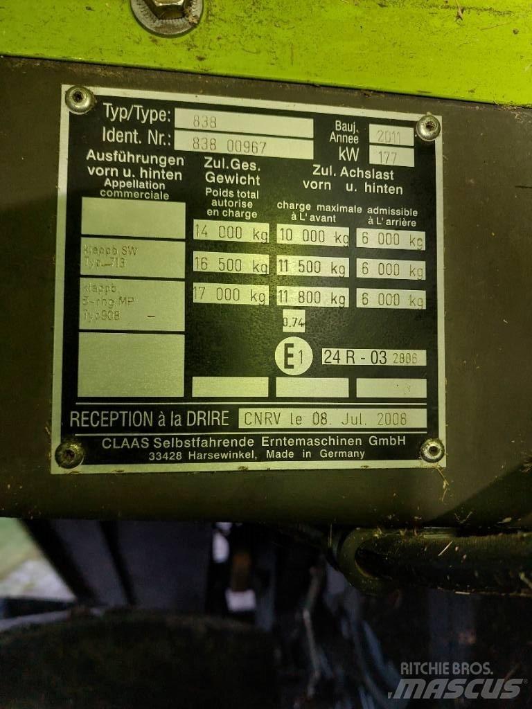 CLAAS Tucano 430 Biçerdöverler