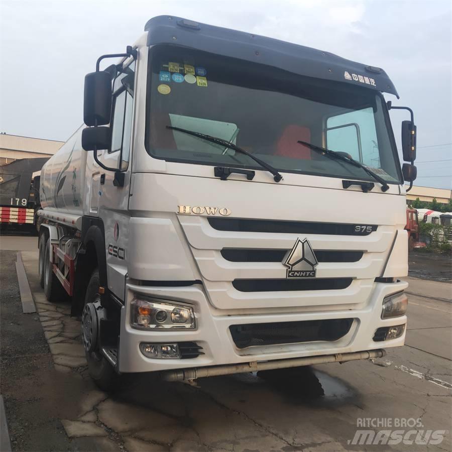 Howo 375 6x4 Su tankerleri