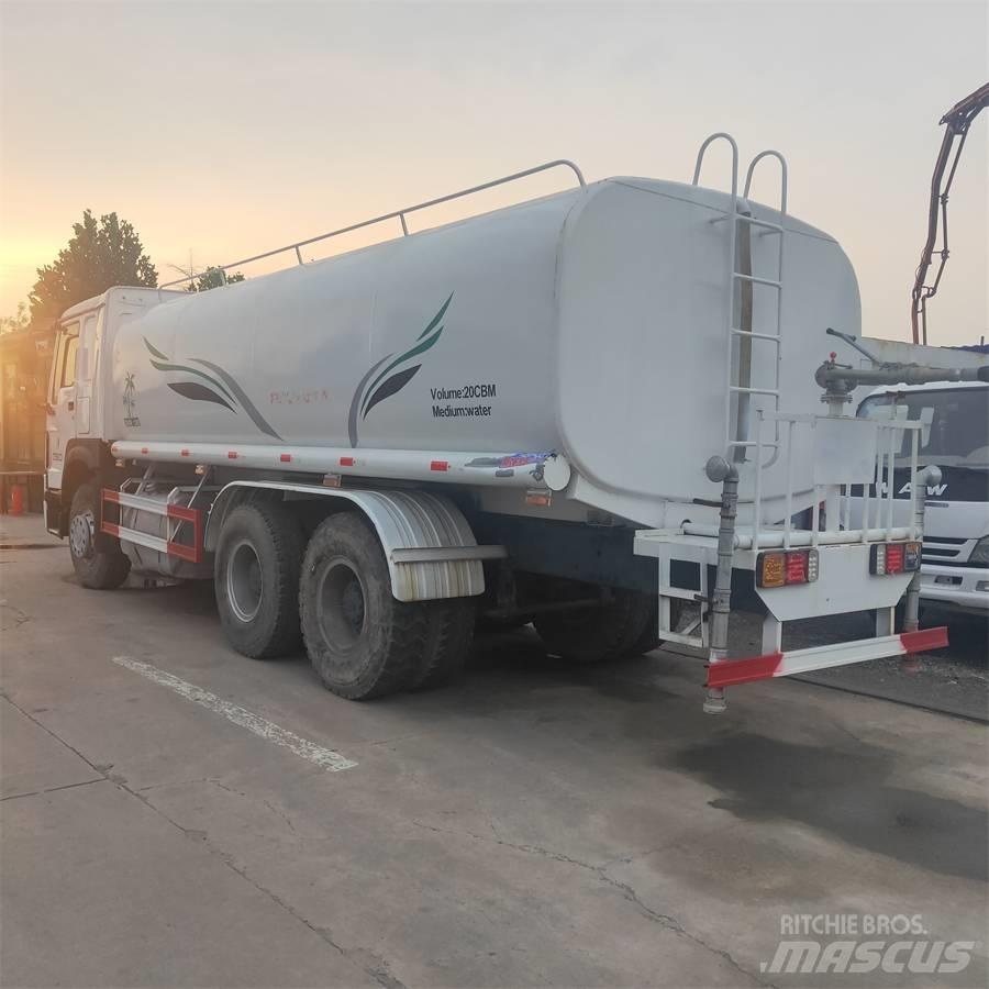 Howo 375 6x4 Su tankerleri