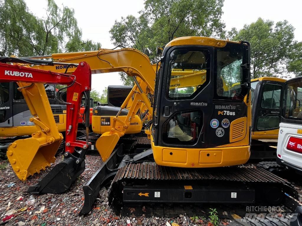 Komatsu PC78US-8 Paletli ekskavatörler