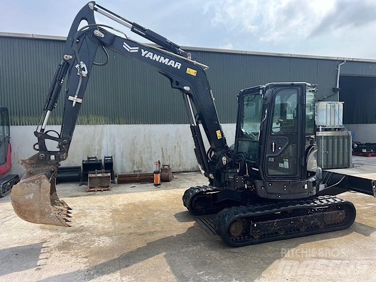 Yanmar Vio57-6B Mini ekskavatörler, 7 tona dek