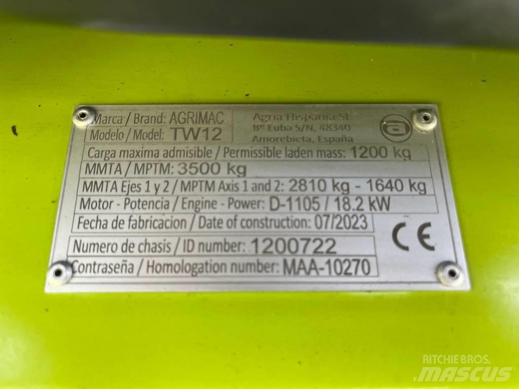 Agrimac TW 12 Dizel forkliftler