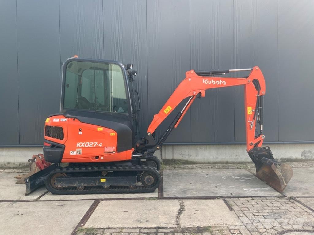 Kubota KX 027-4 Mini ekskavatörler, 7 tona dek