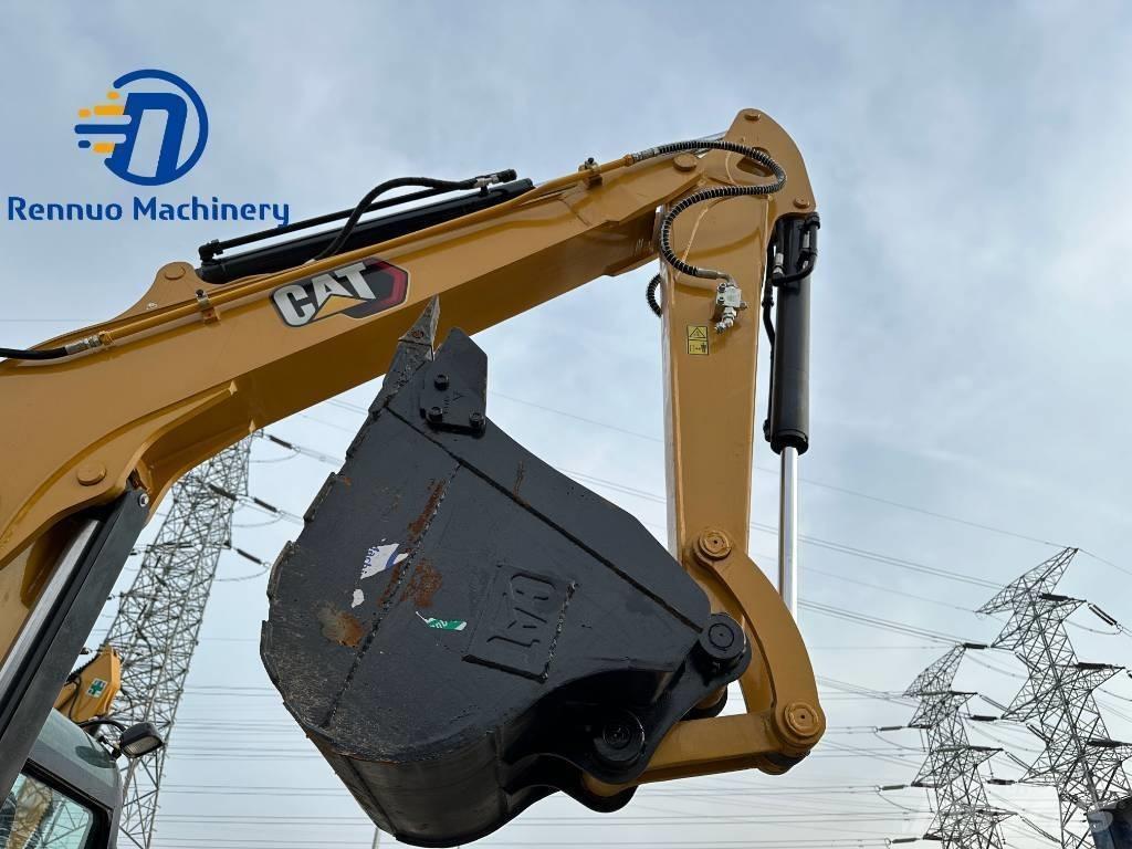 CAT 306E with rubber Mini ekskavatörler, 7 tona dek