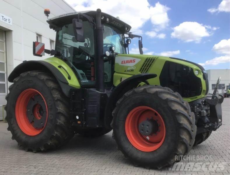 CLAAS AXION 870 Traktörler