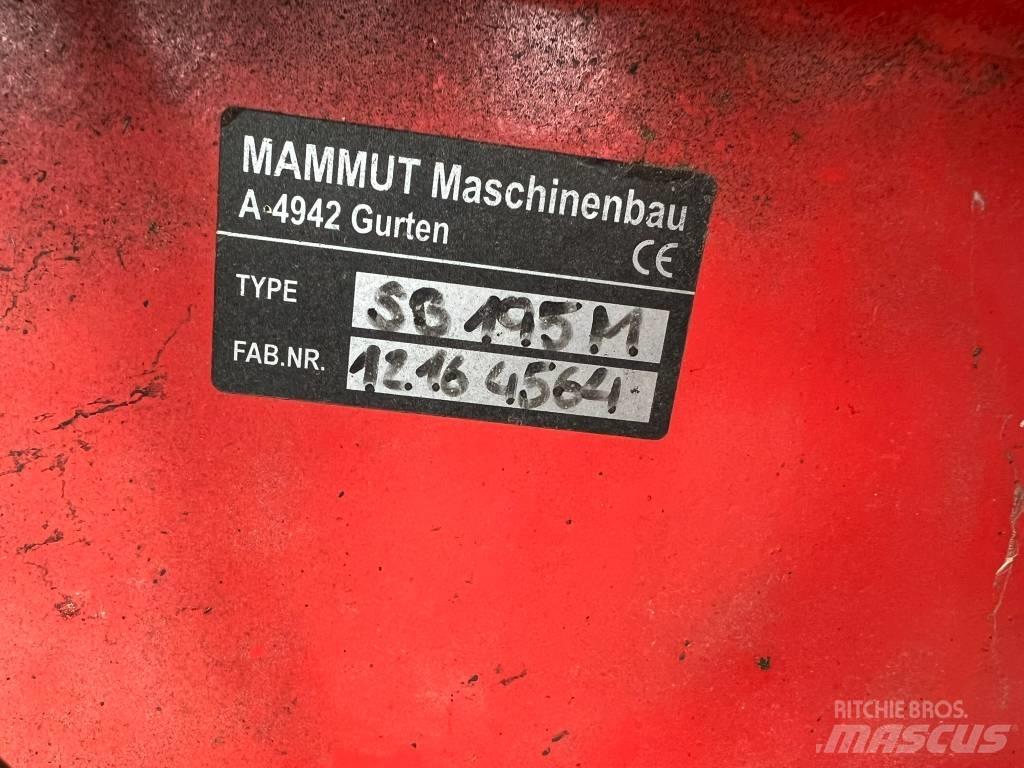 Mammut SB195M Silo bosaltma ekipmanlari