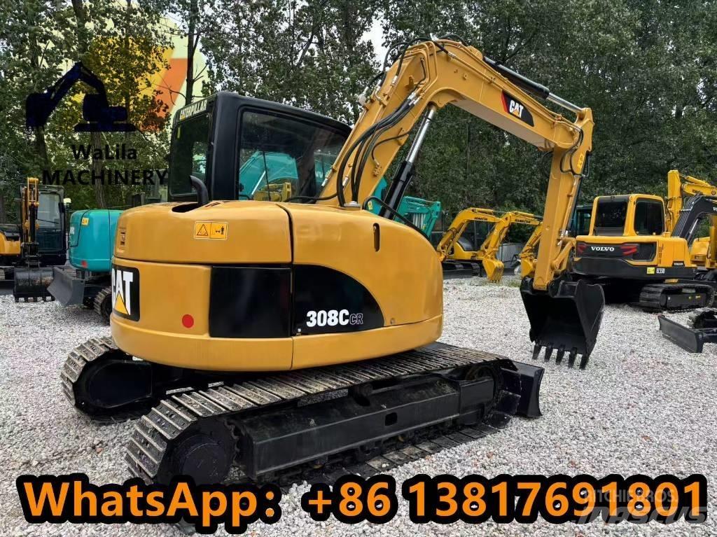 CAT 308 C CR Mini ekskavatörler, 7 tona dek