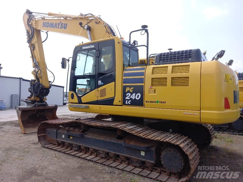 Komatsu PC 240 LC Paletli ekskavatörler