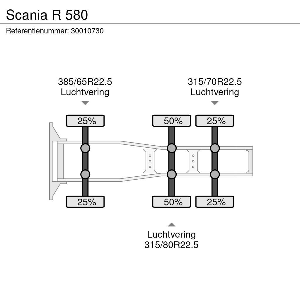 Scania R 580 Çekiciler