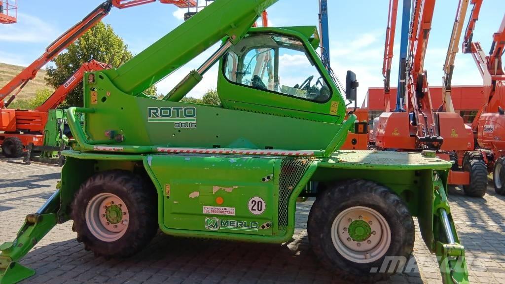 Merlo Roto 38.16 Teleskopik yükleyiciler