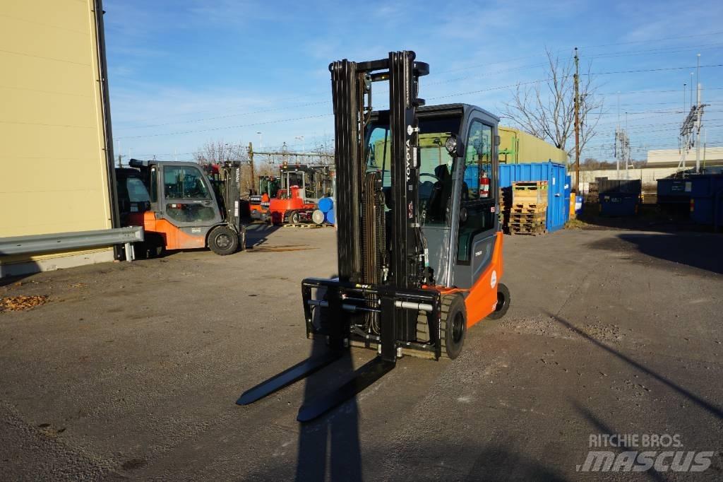Toyota 9FBM35T Elektrikli forkliftler