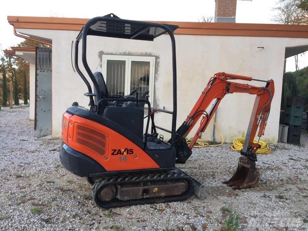 Hitachi Zx 14 Mini ekskavatörler, 7 tona dek