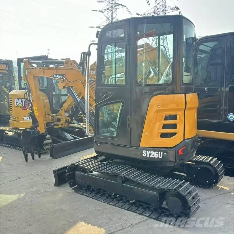 Sany SY 26 U Mini ekskavatörler, 7 tona dek