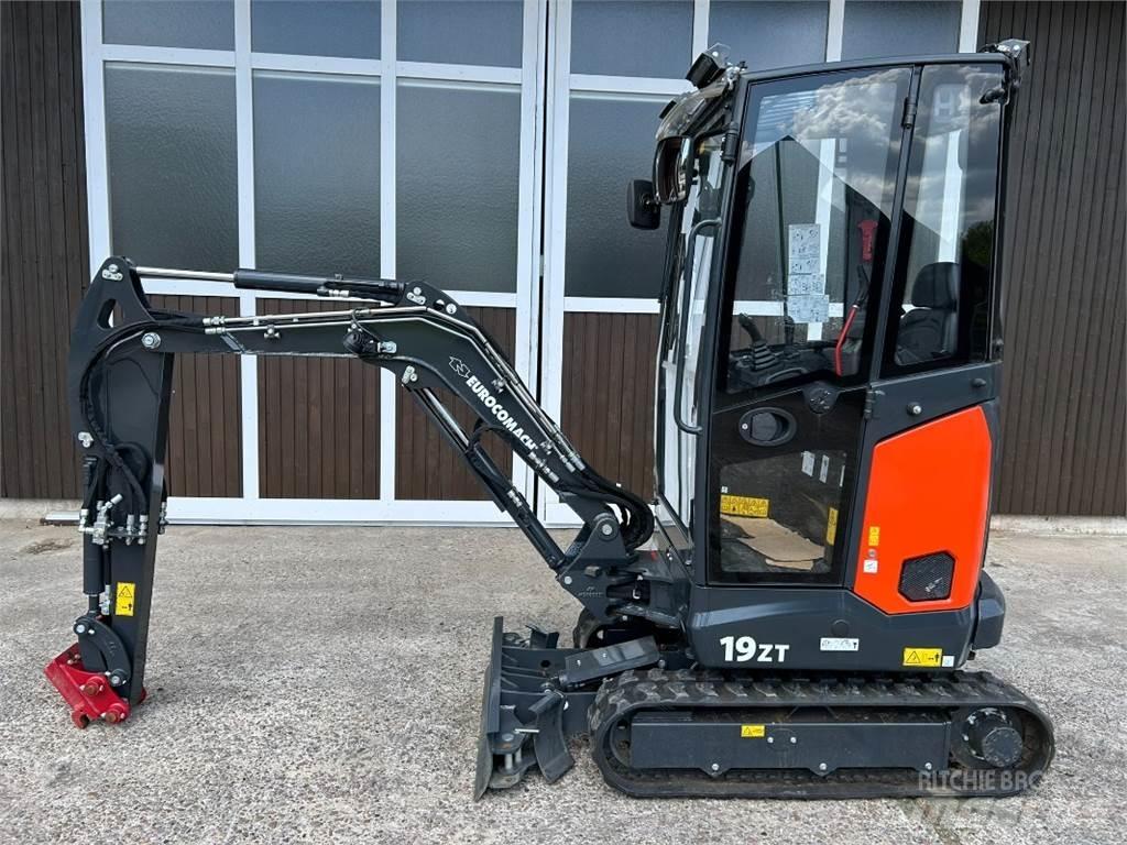 Eurocomach 19ZT Mini ekskavatörler, 7 tona dek