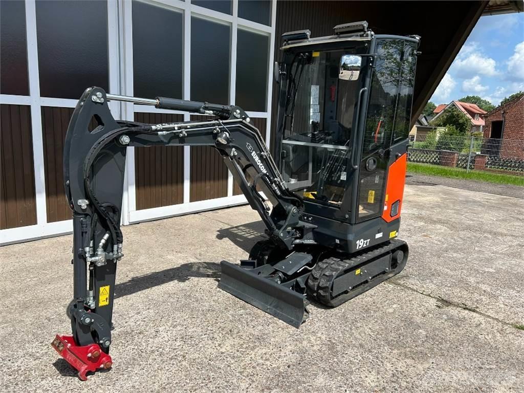 Eurocomach 19ZT Mini ekskavatörler, 7 tona dek