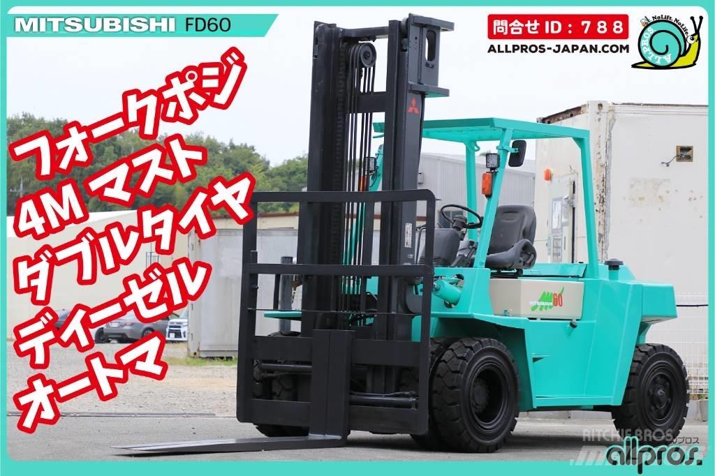 Mitsubishi FD60 Dizel forkliftler