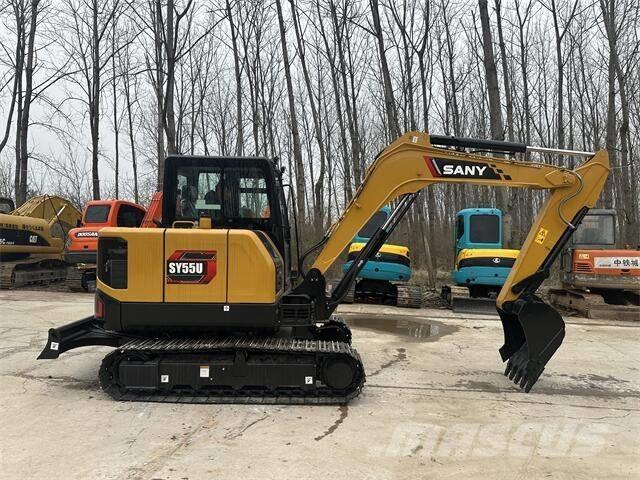 Sany 55U Mini ekskavatörler, 7 tona dek