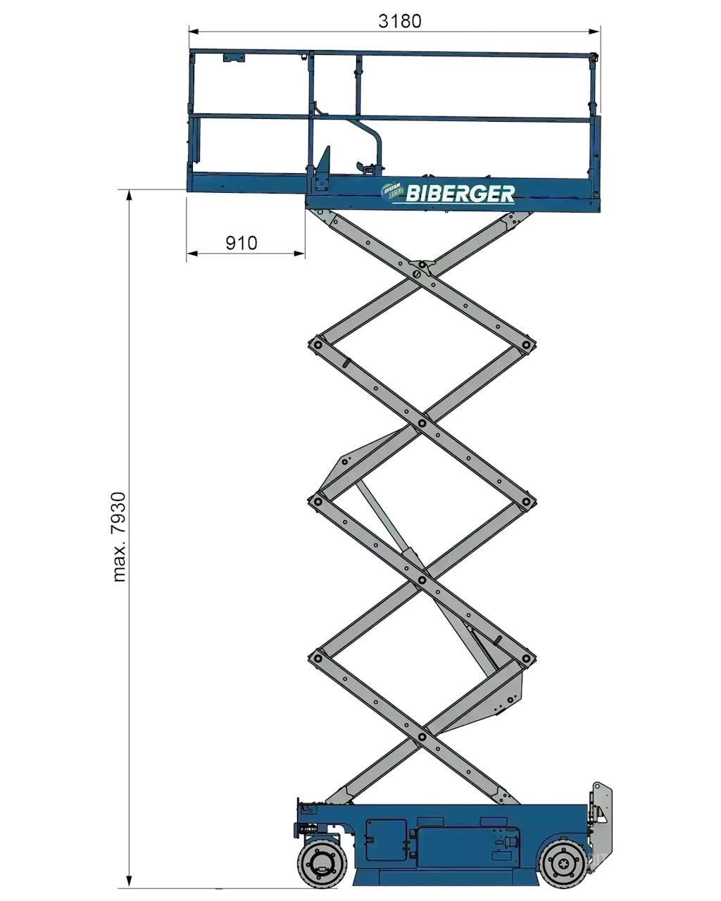 Genie GS 2632 Makasli platformlar