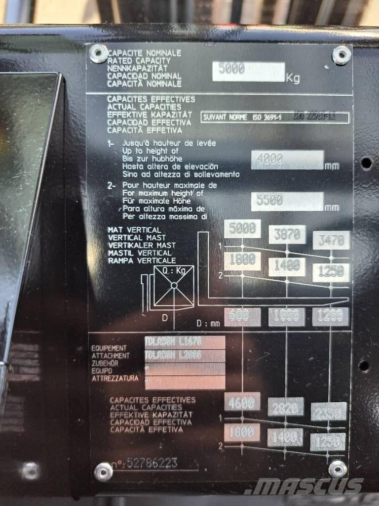 Manitou M 50-4 Arazi tipi forklift