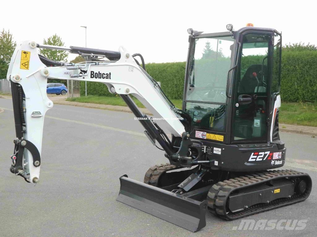 Bobcat E 27z Mini ekskavatörler, 7 tona dek
