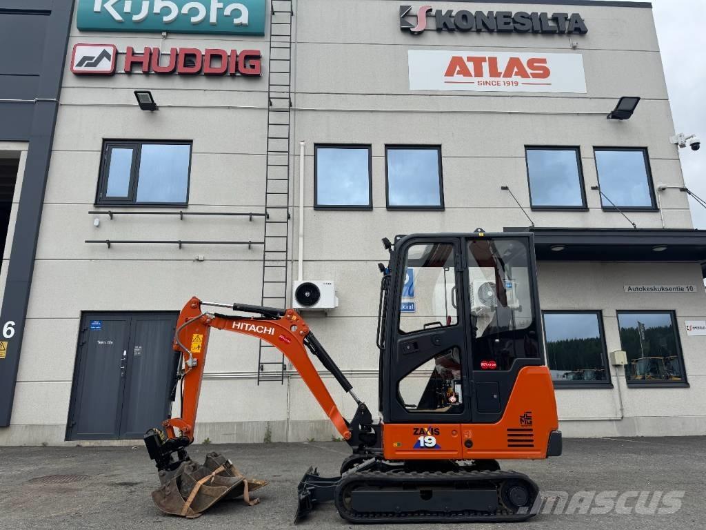 Hitachi ZX 19-6 CR Mini ekskavatörler, 7 tona dek