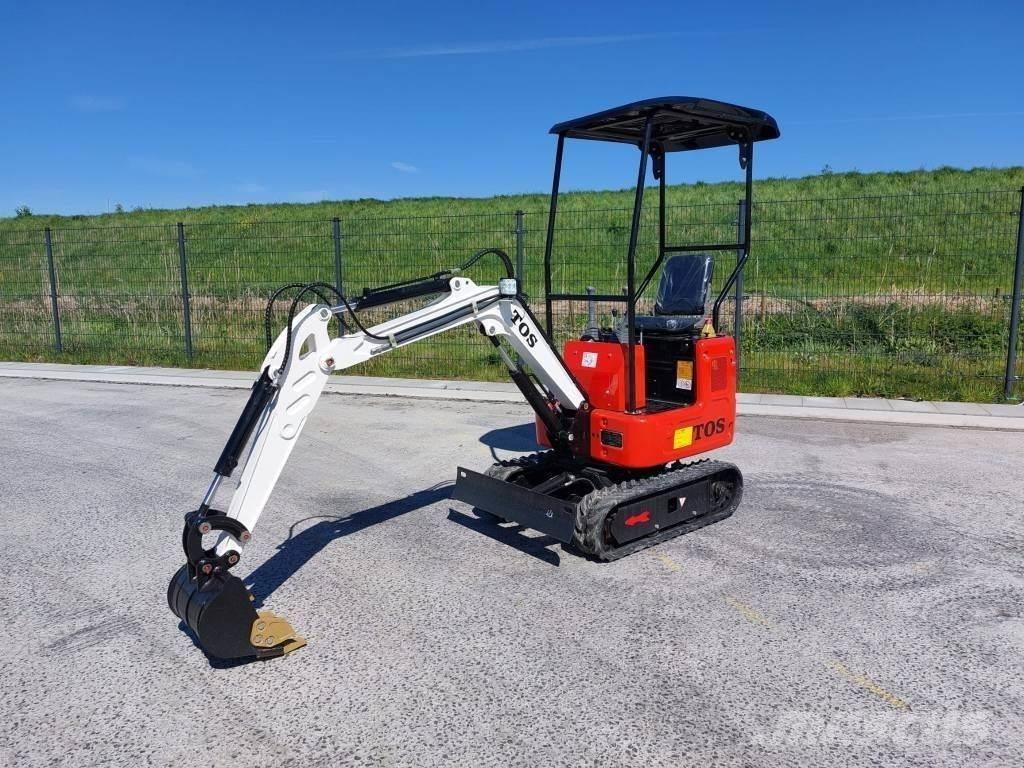TOS R319 Mini ekskavatörler, 7 tona dek